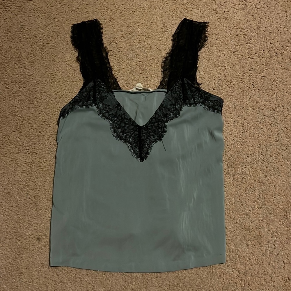 Lace strap tank, with super soft material